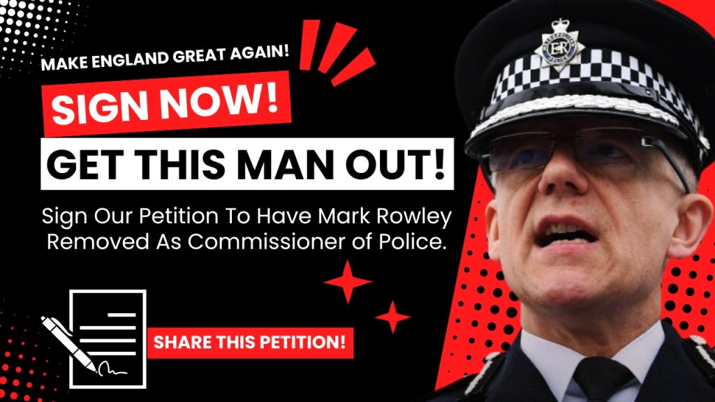 Petition to Remove Mark Rowley as Commissioner of Police – Urban Scoop